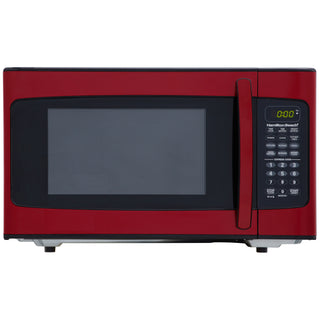 Hamilton Beach 1.1 Cu. Ft. Red Microwave