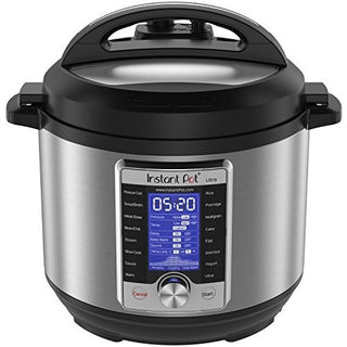 Instant Pot Ultra 6 Qt 10-in-1 Multi- Use Programmable Pressure Cooker, Slow Cooker, Rice Cooker, Yogurt Maker, Cake Maker, Egg Cooker, Sauté, Steamer, Warmer, and Sterilizer