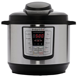 Instant Pot LUX60 V3 6 Qt 6-in-1 Multi-Use Programmable Pressure Cooker, Slow Cooker, Rice Cooker, Sauté, Steamer, and Warmer